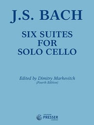 SIX SUITES FOR SOLO CELLO cover